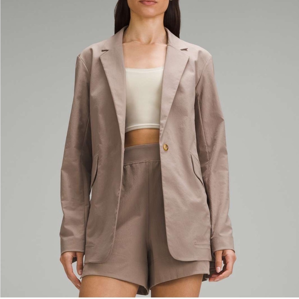 Lululemon Relaxed Fit Twill Blazer NEW